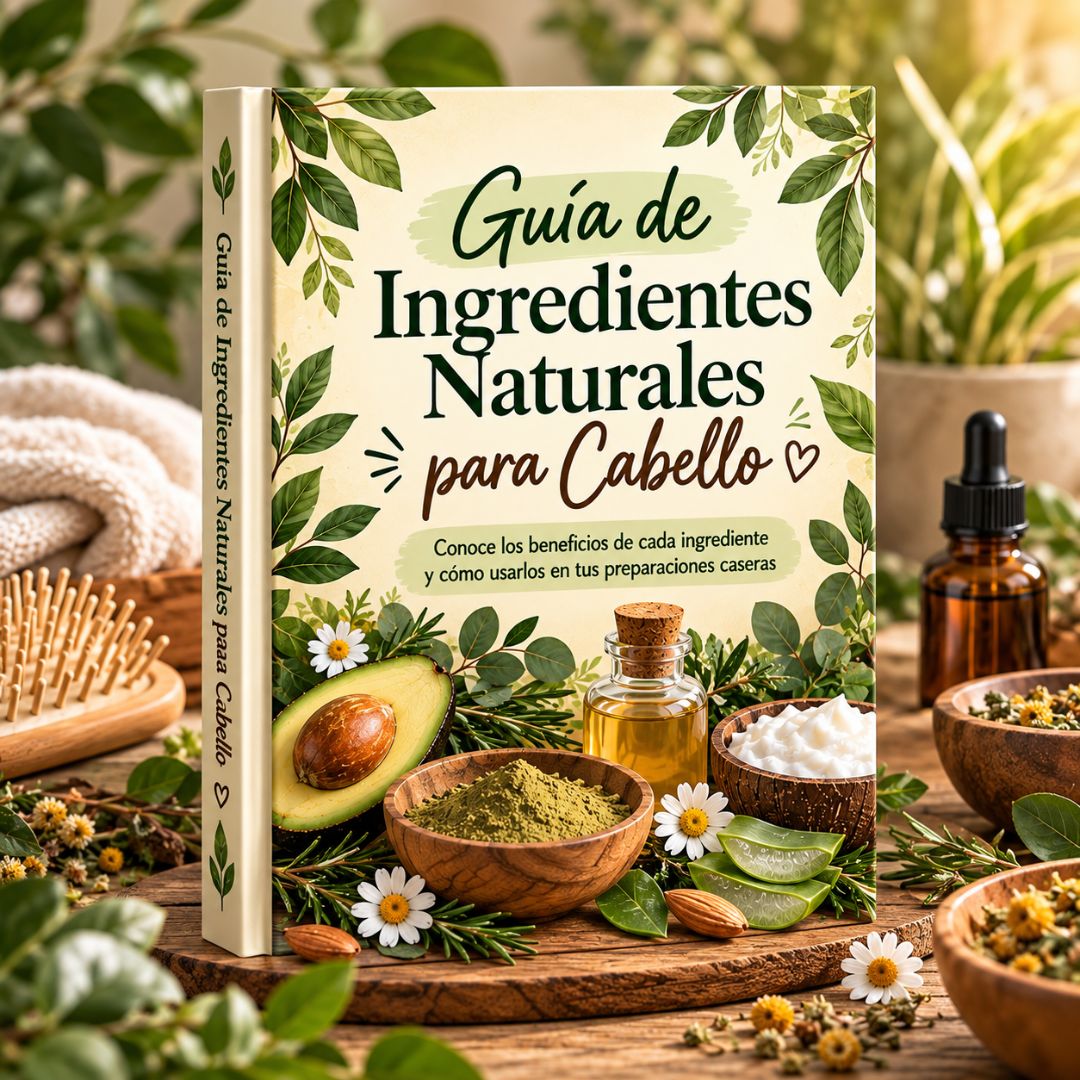🍃 Guía de Ingredientes Naturales para Cabello