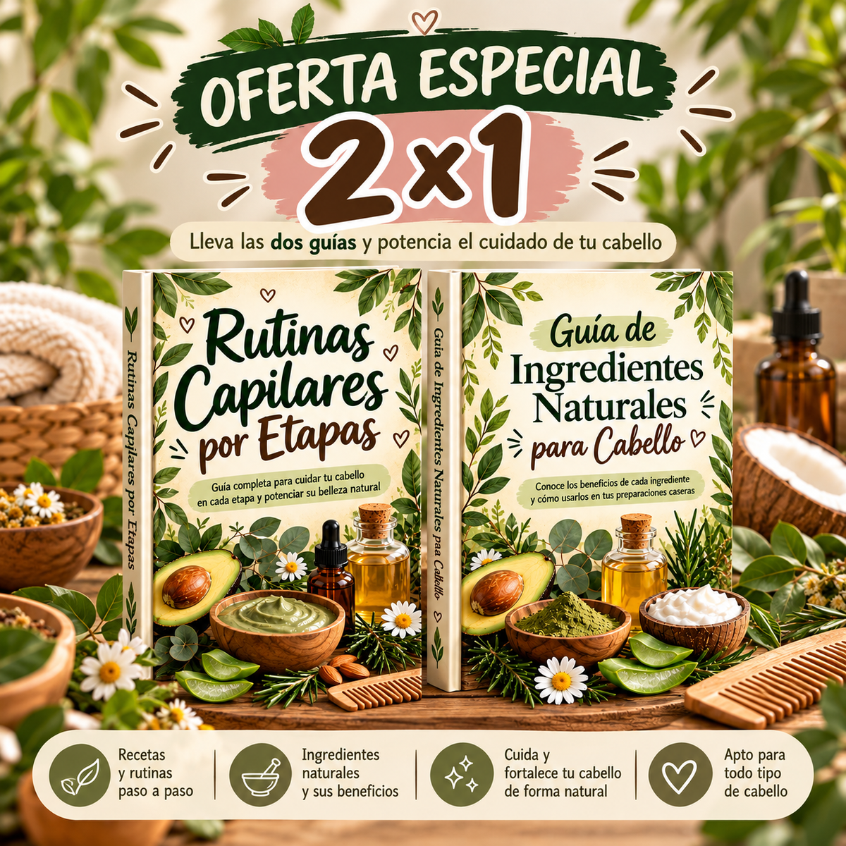 🌿 ¡Completa tu Ritual Capilar con esta Oferta 2x1!